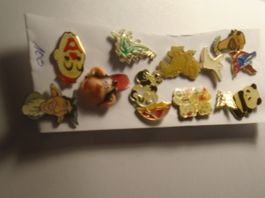 12 ver. Lustige Pins (100)
