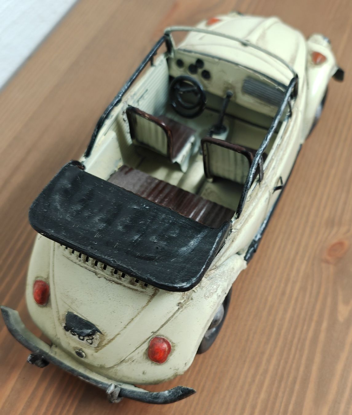 Kit di modellismo & Modellini statici: VW Käfer Cabriolet, Blechmodell, Vintage Deko – Usato da Rheinsulz venduto da Dred 1