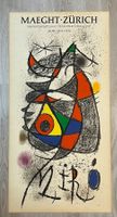 Juan Miro Plakat original Maeght Zürich Predigerplatz 1972