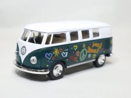 VW Bus 1962 T1 Love Peace Flower Power