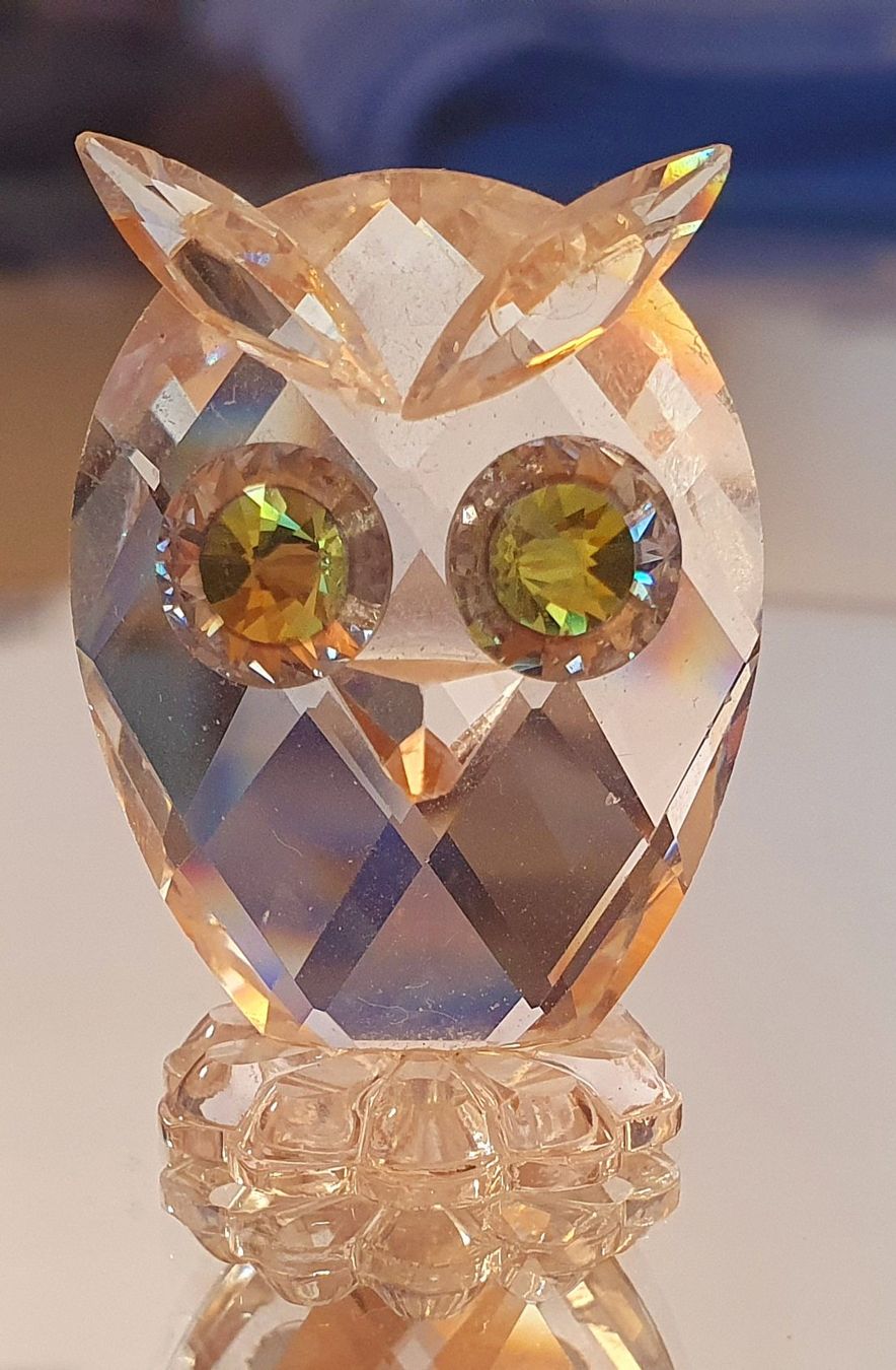 Swarovski Figurines: Original Swarovski Eule – D'occasion à Wenslingen par De_Sue1986