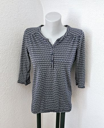 Blusen Shirt Multiblu Grösse 36 gemustert