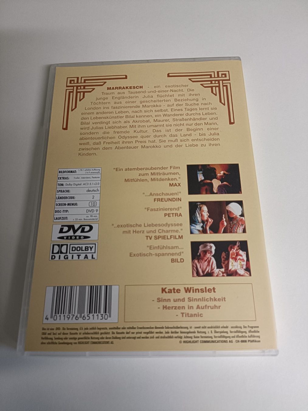 Tutti i DVDs: Marrakesch | DVD mit Kate Winslet – Usato da Köniz venduto da Movieportal007 1
