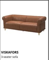 IKEA Viskafors Braun Leader 3-Sitzig Sofa