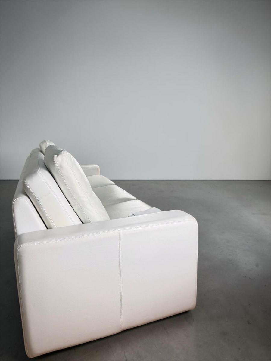 Sofas: COR Germany 3-Sitzer-Sofa, echtes Nappaleder, cremeweiß – Gebraucht aus Bachenbülach von Sofalab.swiss 2