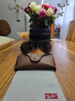 Sonnenbrille Ray-Ban Aviator RB3025 grau mit Etui