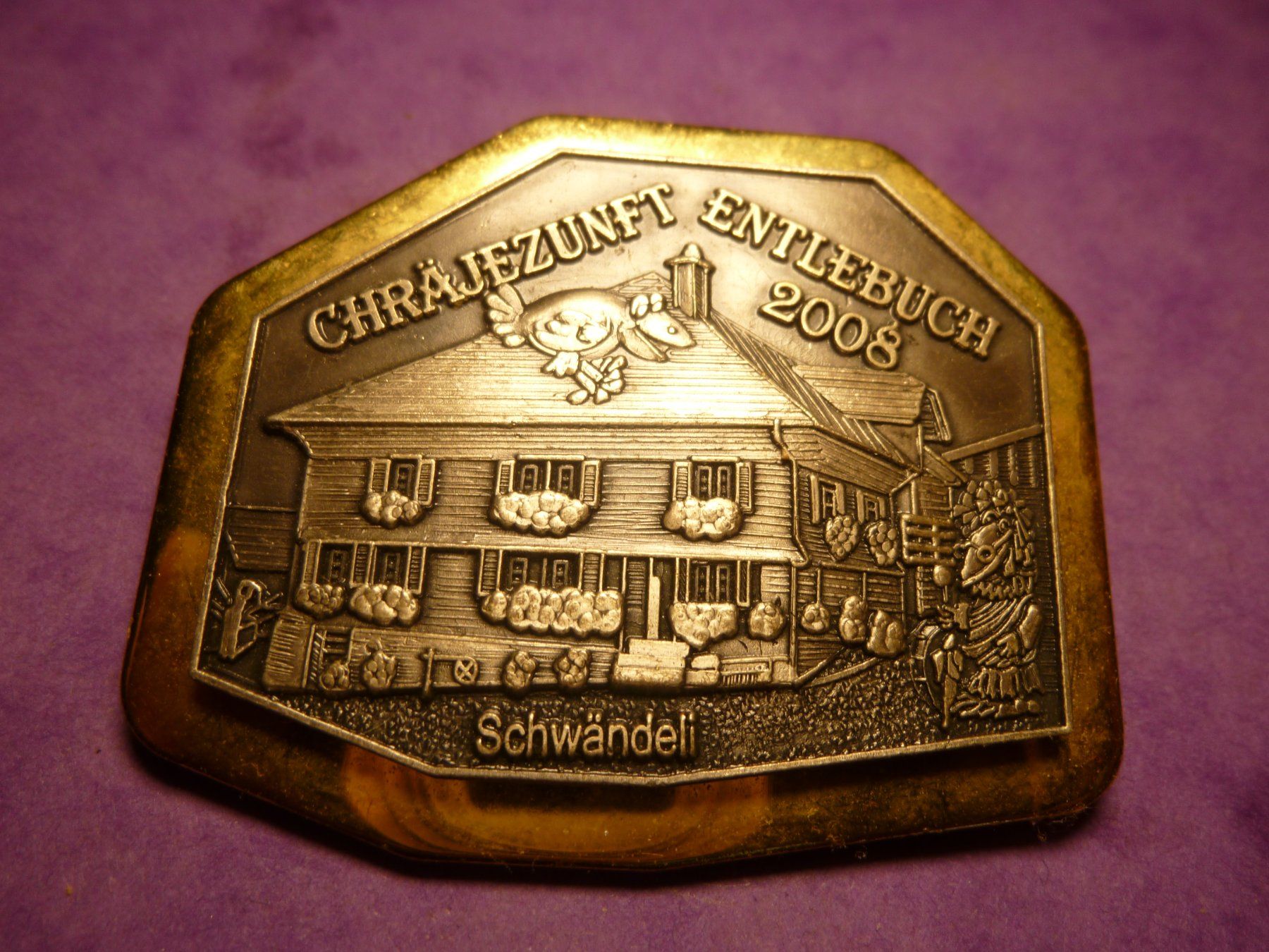 Placchette & Badge: ENTLEBUCH 2008 GOLD – Usato da Ried (Muotathal) venduto da Mandarin02