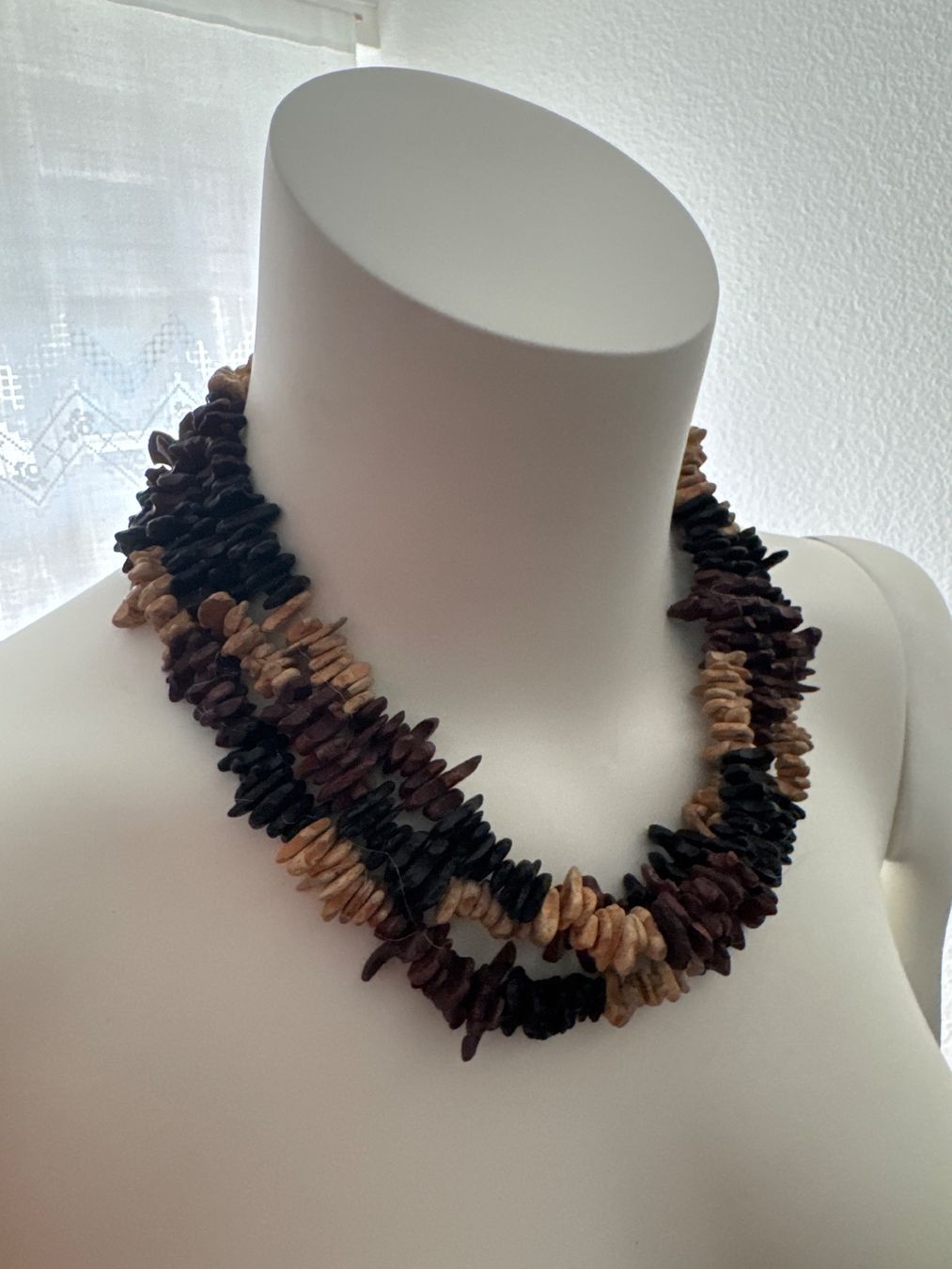 Altri gioielli: 3 Ketten Holzperlen - Modeschmuck Lot – Usato da Cham venduto da matap1 7