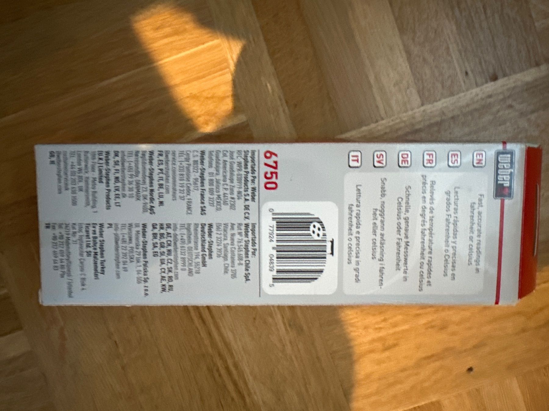 Weber Altro per la casa: Weber Fleisch Thermometer – Nuovo e nell'imballaggio originale da Thalwil venduto da Wilhelm85 2