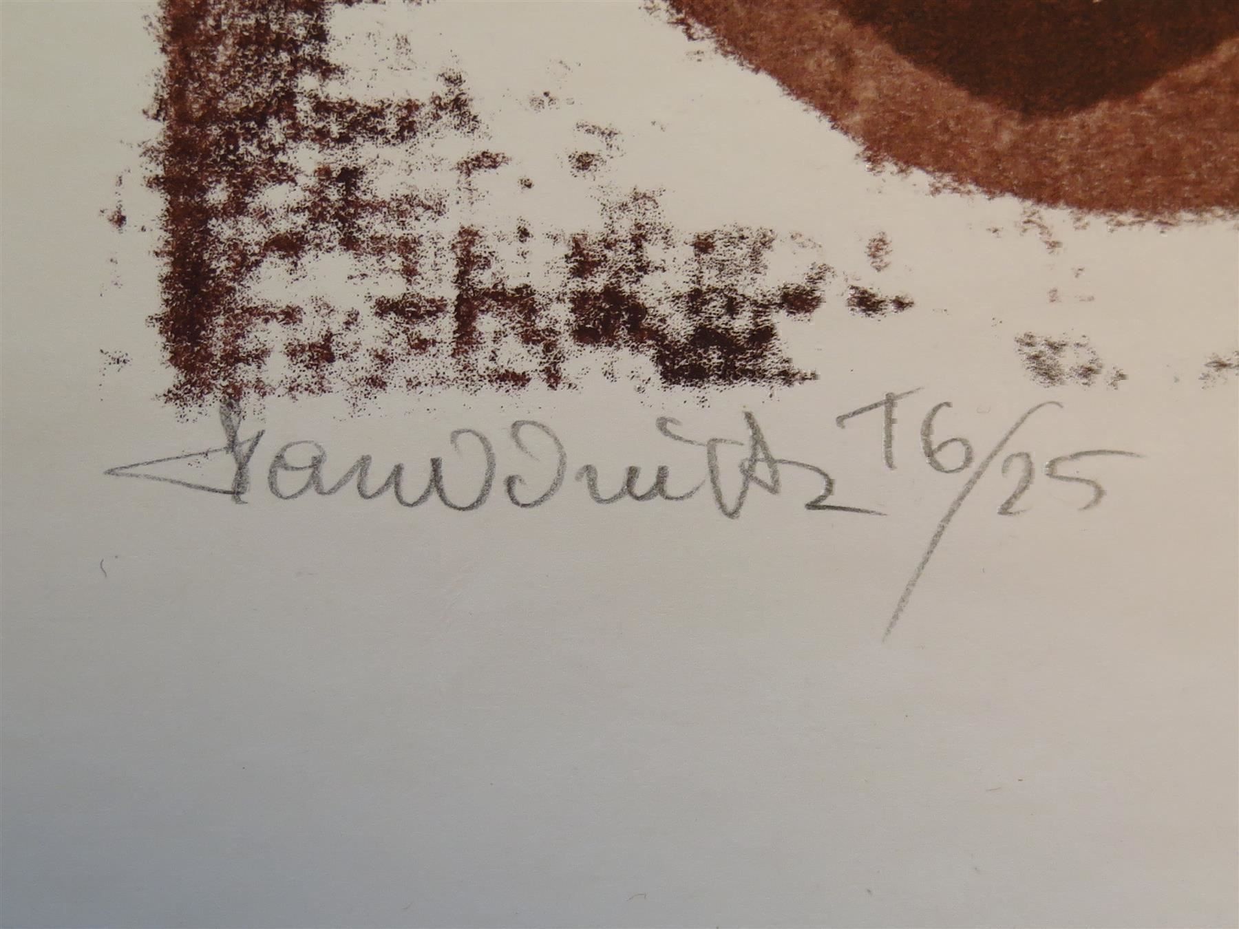 Grafica & Litografie: Lithographie, signiert – Usato da Bern venduto da Jwpm66 2