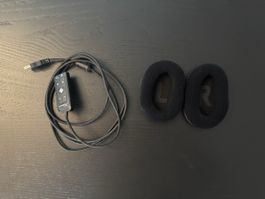 Hyper X Cloud 2 USB Sound Adapter + Ear Pads