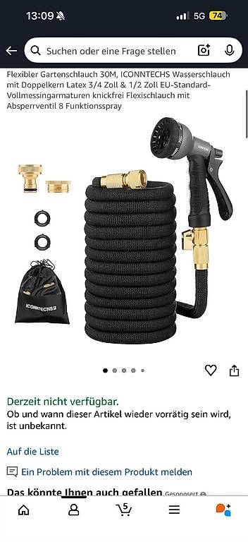 Tuyaux & tubes: Gartenschlauch – D'occasion à Cham par VStore