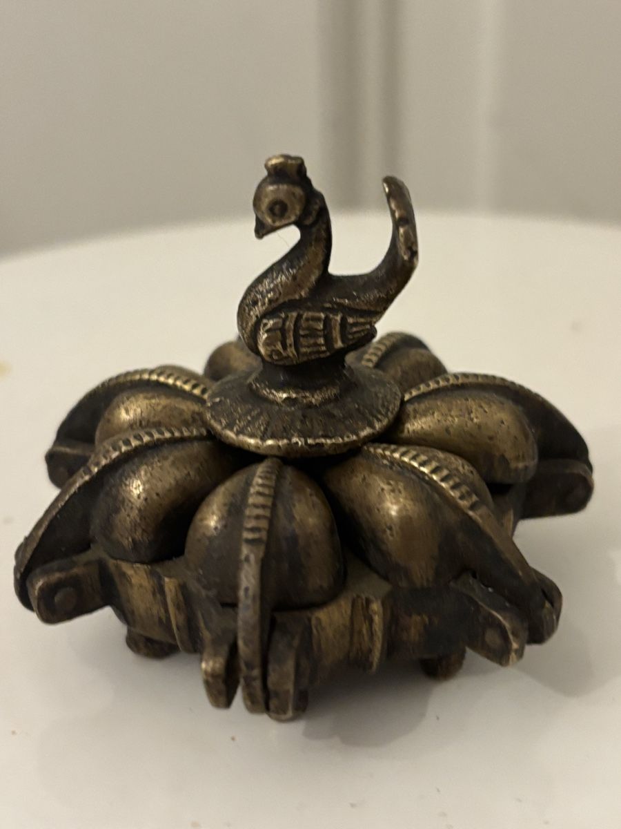 Barattoli: Boîte à kumkum vintage Inde – Usato da Genève venduto da ati_tj8f 1