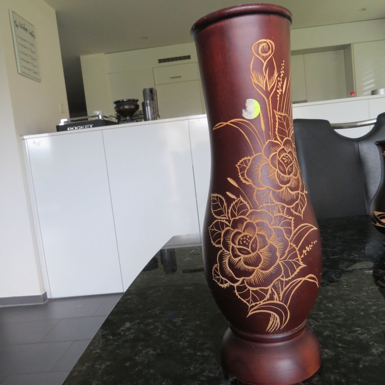 Vasi & Recipienti: Vase aus Holz ca 22cm – Usato da Einsiedeln venduto da rotgypsy1969