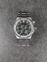 Audemars Piguet Royal Oak Chronograph (grün, 41mm, Stahl)