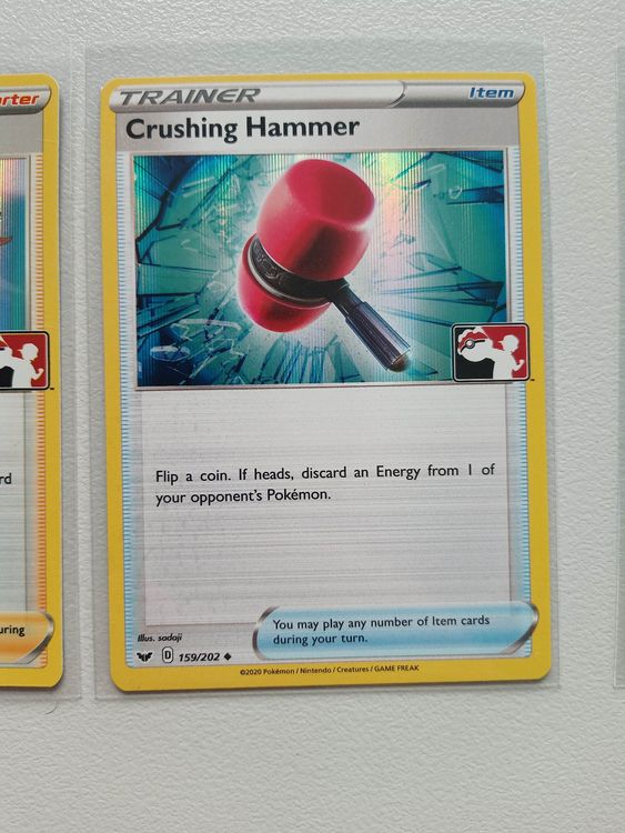 Crushing Hammer HOLO Pokemon TCG Prize Pack Stamp Kaufen auf Ricardo