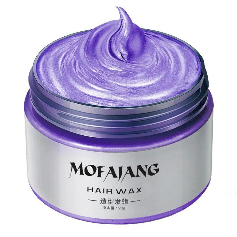 Tinte: Violett Temporäre Haarfarbe 120g Wachs Styling Coseplay – Usato da Hundwil venduto da Pakethase 1