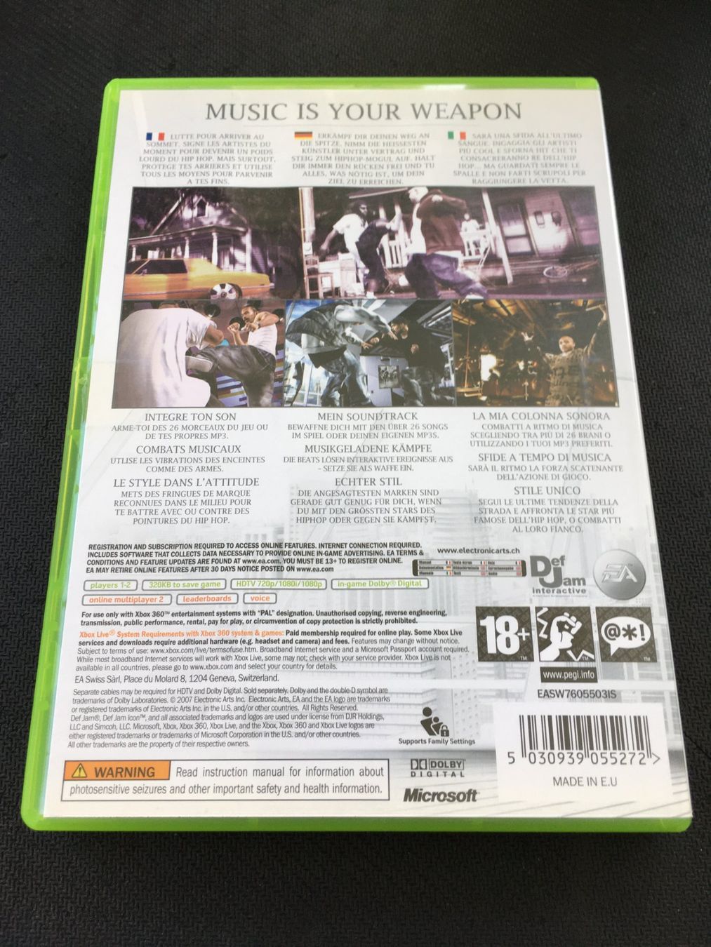 Microsoft Giochi: Def Jam Icon - Xbox 360 – Usato da St.Gallen venduto da sjosjo 1