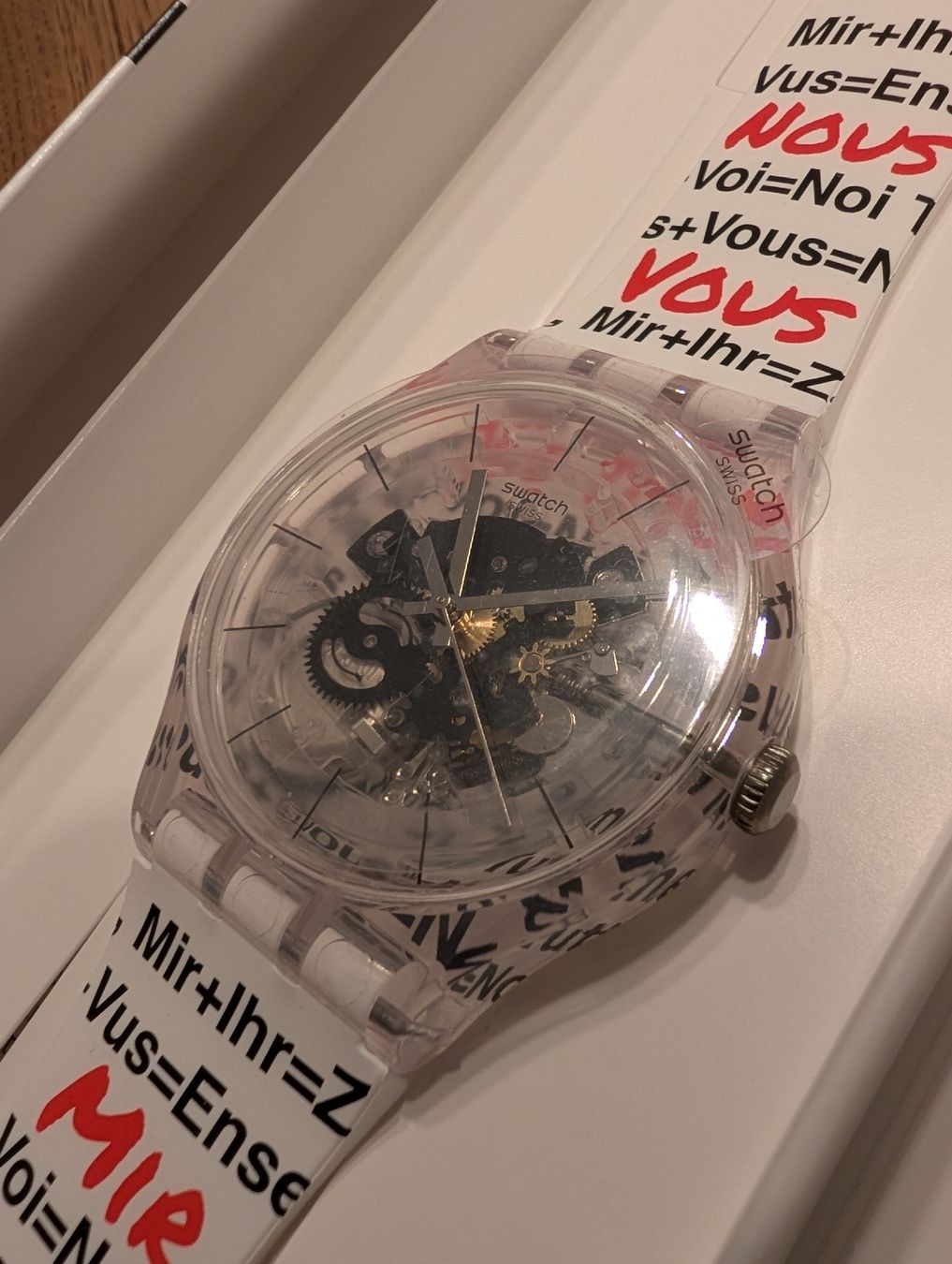 Swatch Orologi: Swatch Aktionärsuhr 2026 NEU – Nuovo e nell'imballaggio originale da Veltheim AG venduto da gamingboy