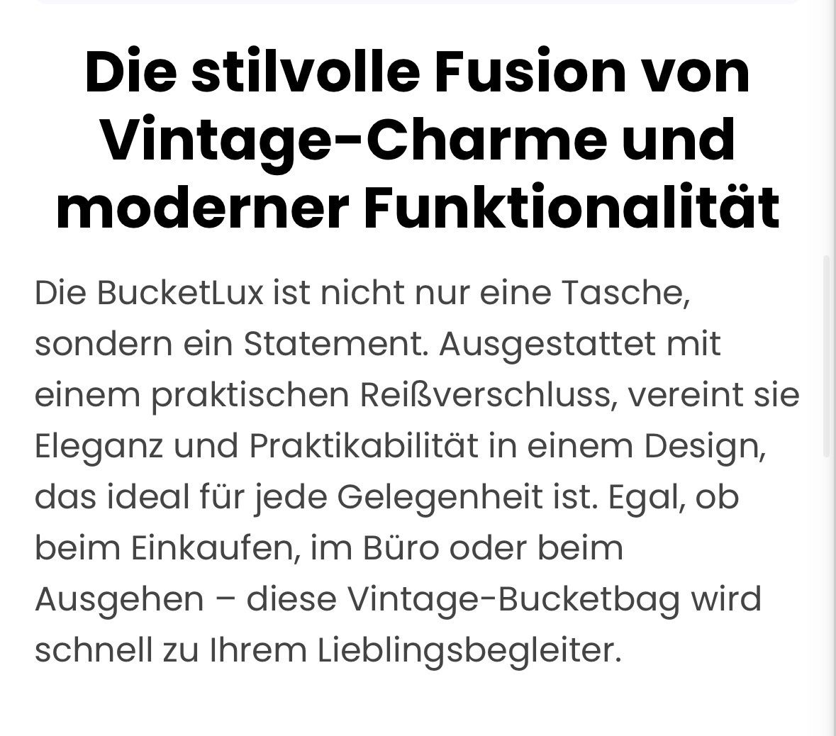 Borse da donna: Vintage Tasche, grau – Nuovo e nell'imballaggio originale da Winterthur venduto da Fiore0011 5