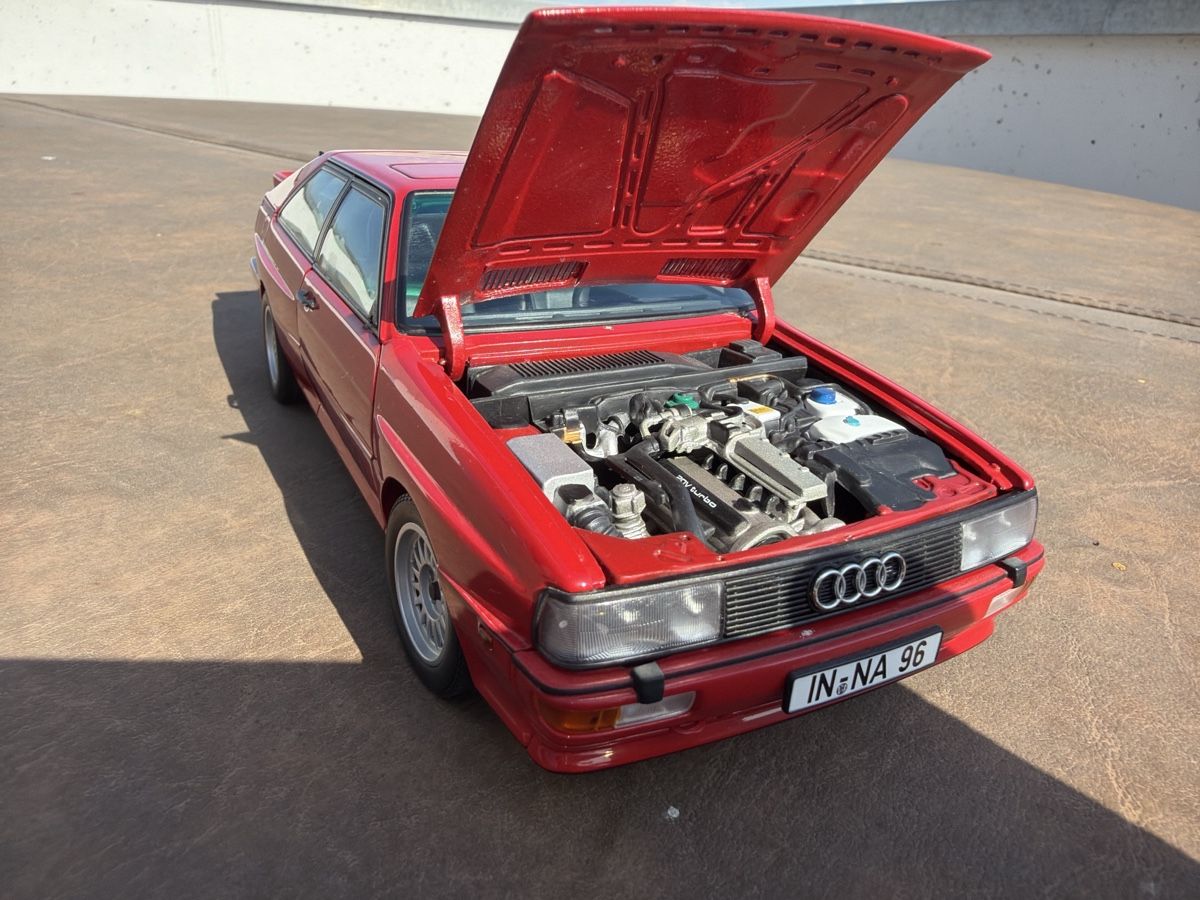 Autoart Modellautos: Audi Urquattro rot - 1/18 - Autoart – Gebraucht aus Wolfwil von Rolex1 4