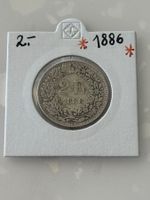 2 Franken 1886  Rar