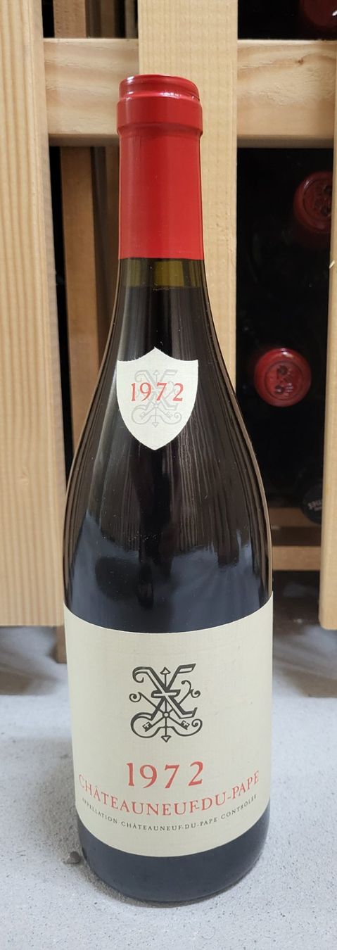 Vino: Xavier Vignon Châteauneuf-du-Pape 1972 – Nuovo (secondo la descrizione) da Zürich venduto da xnanxaosi