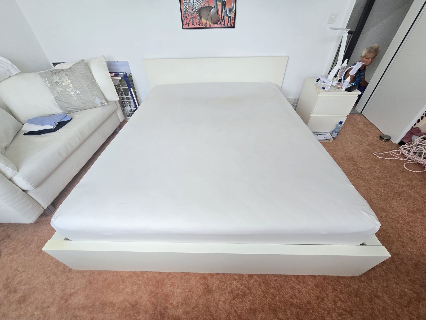 Ikea Betten: IKEA MALM  Bettgestell 160x200cm – Gebraucht aus Neftenbach von robe11