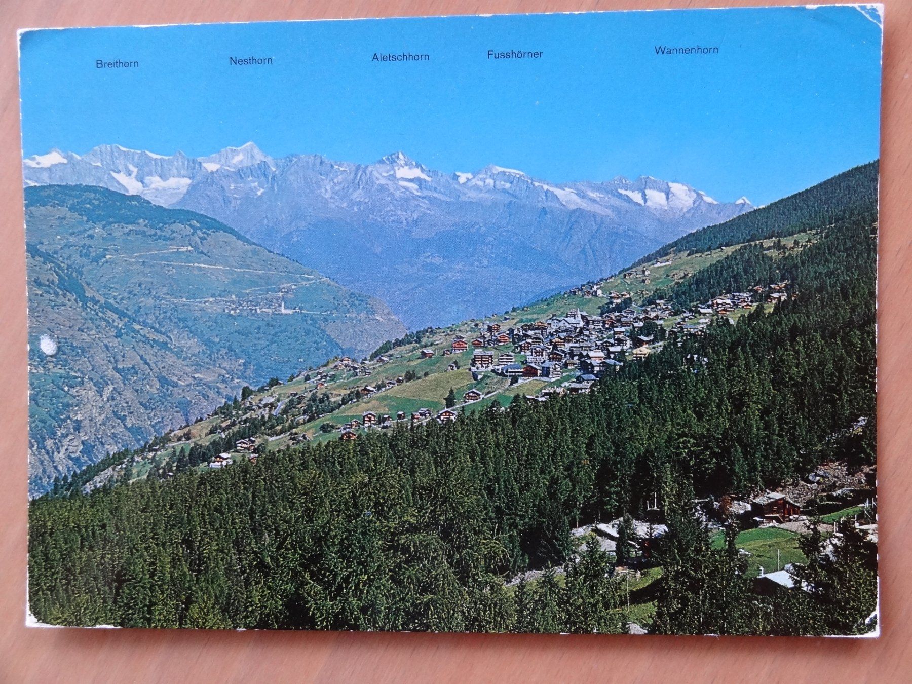 Cartoline postali: Grächen - 1970 – Usato da St Léonard venduto da Riglin