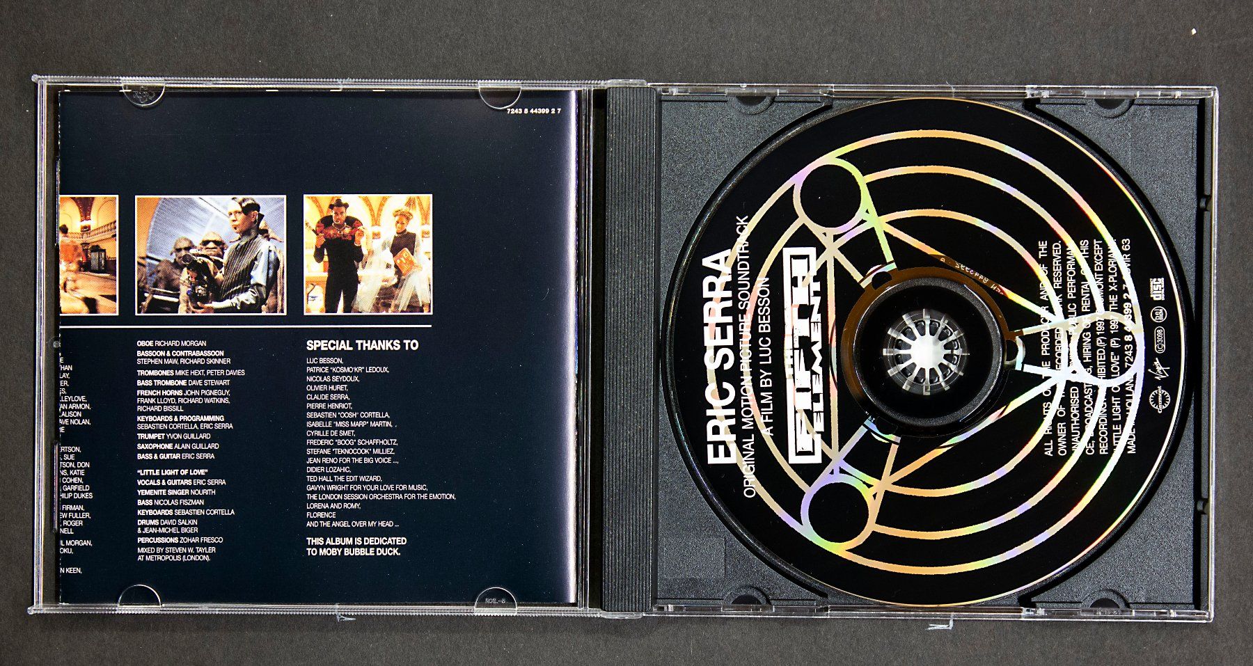 CDs: Eric Serra – The Fifth Element (OST)   CD – Gebraucht aus Fraubrunnen von  2