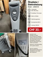Ölradiator Rotel 2000W mobil gebraucht guter Zustand