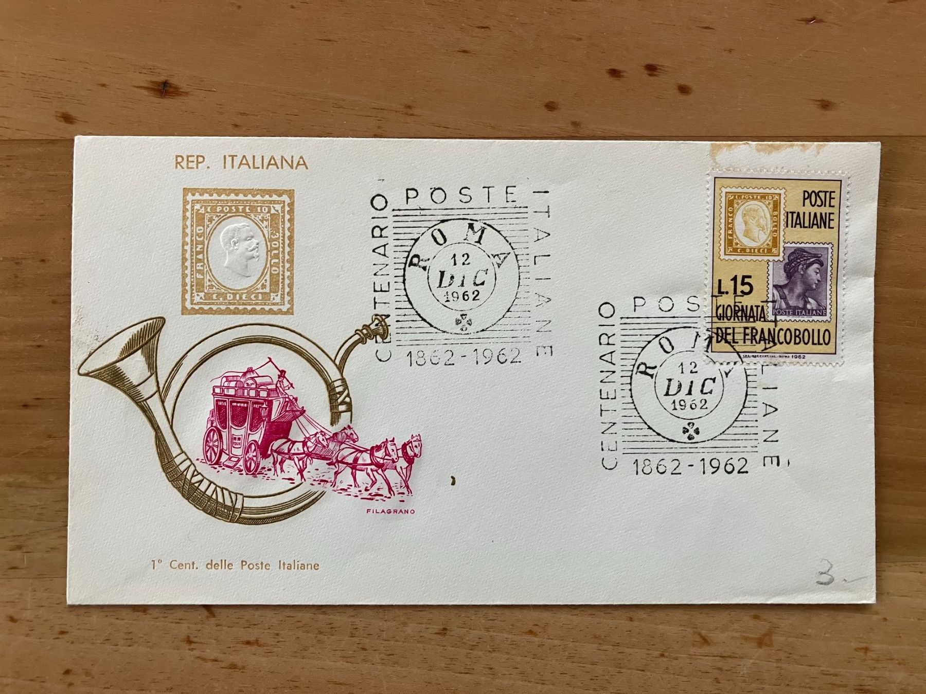 Tutti i francobolli: Italien, 55 Belege, Briefe, alte FDC, Postkarten, Ansichtsk – Usato da Näfels venduto da cff2202 5