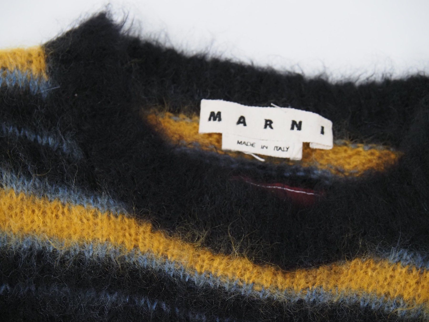 Marni Maglioni & Felpe: MARNI Mohair-Pullover Gr. L-50 (100484) – Usato da Zürich venduto da fundsachenverkauf 1