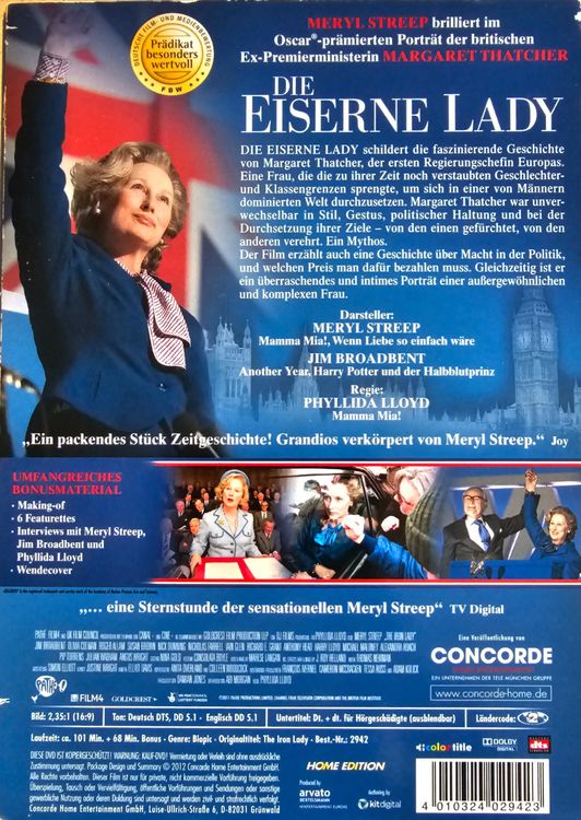 Die Eiserne Lady Kaufen auf Ricardo