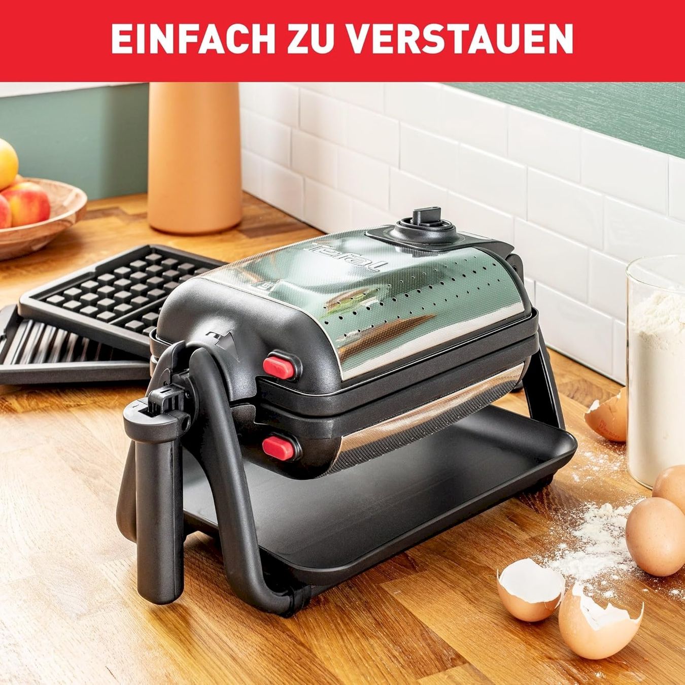 Attrezzatura professionale & Gastronomia: Tefal King Size Waffeleisen WM756D – Nuovo e nell'imballaggio originale da Bottighofen venduto da zaap 6