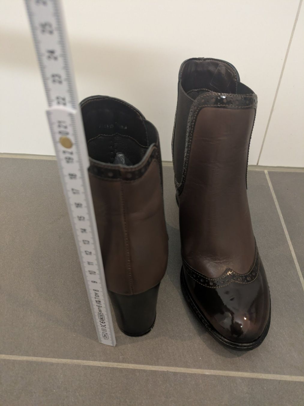 Scarpe da donna: Leder Stiefelette Bordo Gr. 38 – Usato da Benken SG venduto da olga81 6