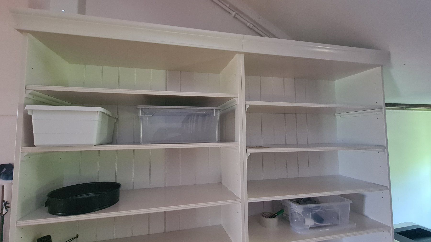 Ikea Scaffali: Bibliothèque IKEA LIATORP blanche – combinaison 2 éléments – Usato da Lausanne venduto da msc_kn5v 1