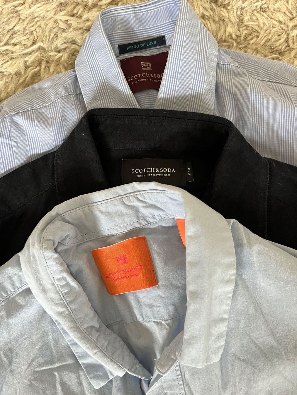 Maison Scotch Camicie: 3 Hemden Scotch & Soda Gr. S – Usato da Utzenstorf venduto da Ismaele
