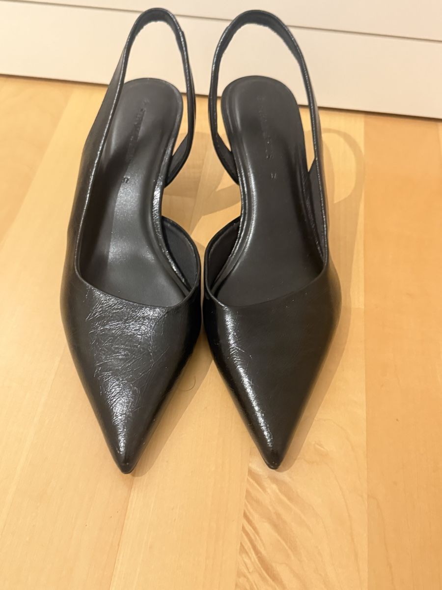 Damenschuhe: Slingback Pumps schwarz Grösse 37 – Neu (gemäss Beschreibung) aus Zollikofen von Akshy