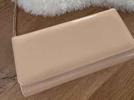 Clutch / Abendtasche Leder blush
