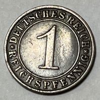 1 Reichspfennig - Deutsches Reich - 1925 A