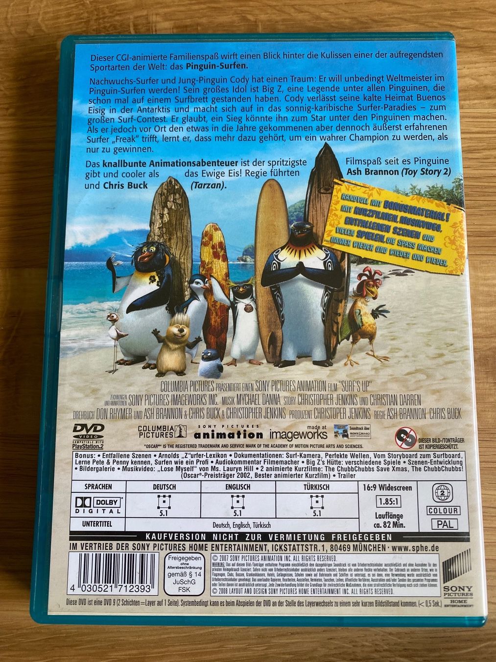 Tutti i DVDs: DVD KÖNIGE DER WELLEN – Usato da chiasso venduto da Wulli 1