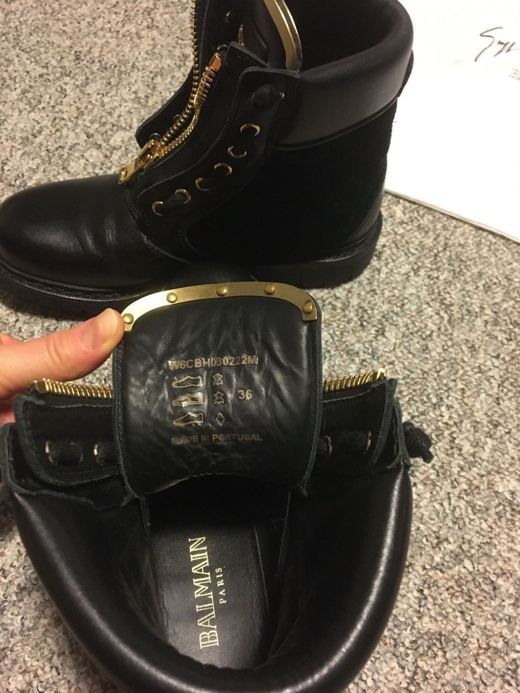 Balmain Damenschuhe: Boots Limited Edition "Balmain" Original Gr.36 NEU! – Neu und originalverpackt aus Basel von vitaminka 8