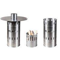 Bronx Plancha Grill Feuertonne aus Edelstahl, mit Signatur!