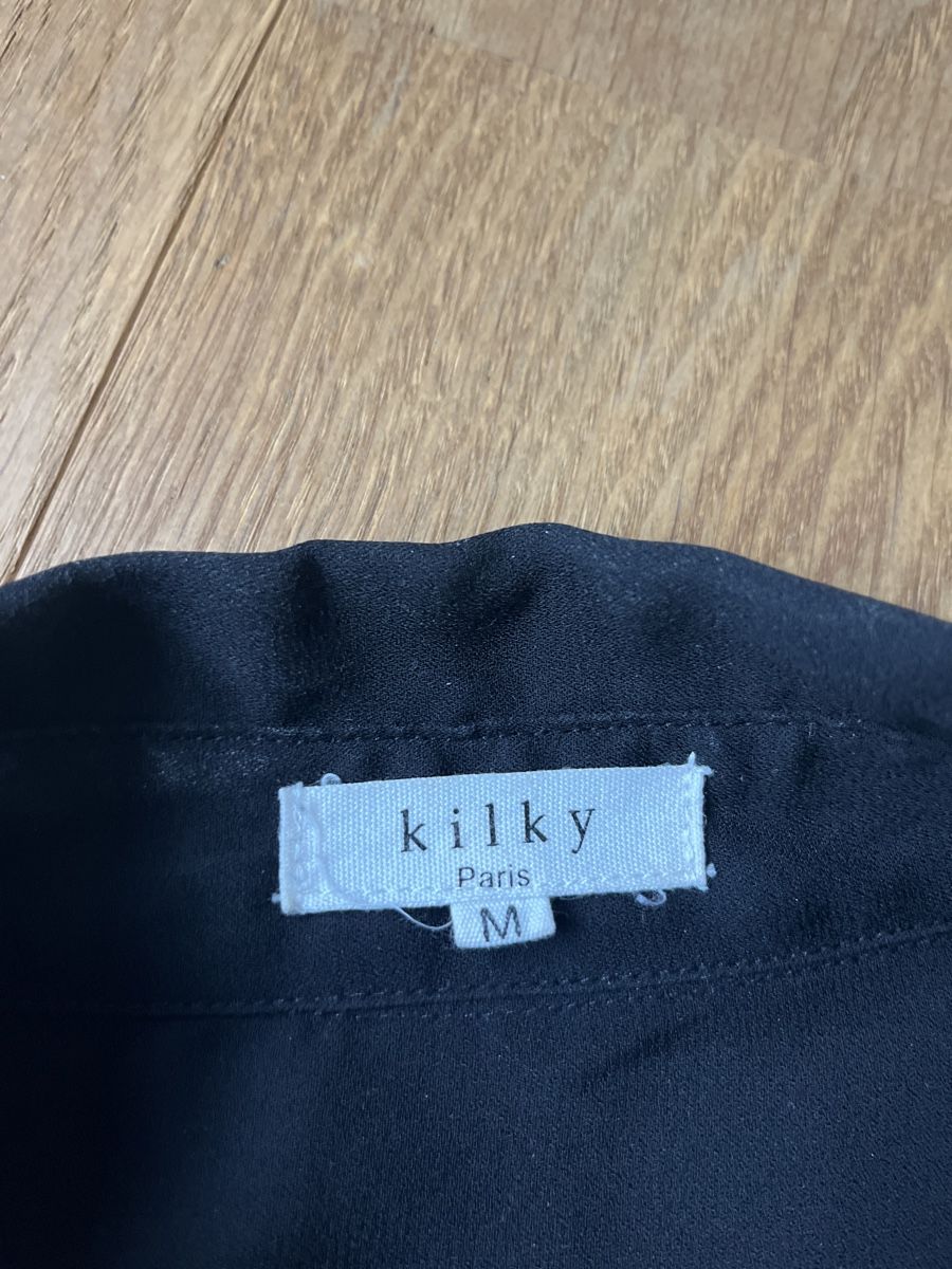Blusen: NEUE schwarze Bluse, Gr. M, kilky Paris – Neu (gemäss Beschreibung) aus Bellach von jba03 1