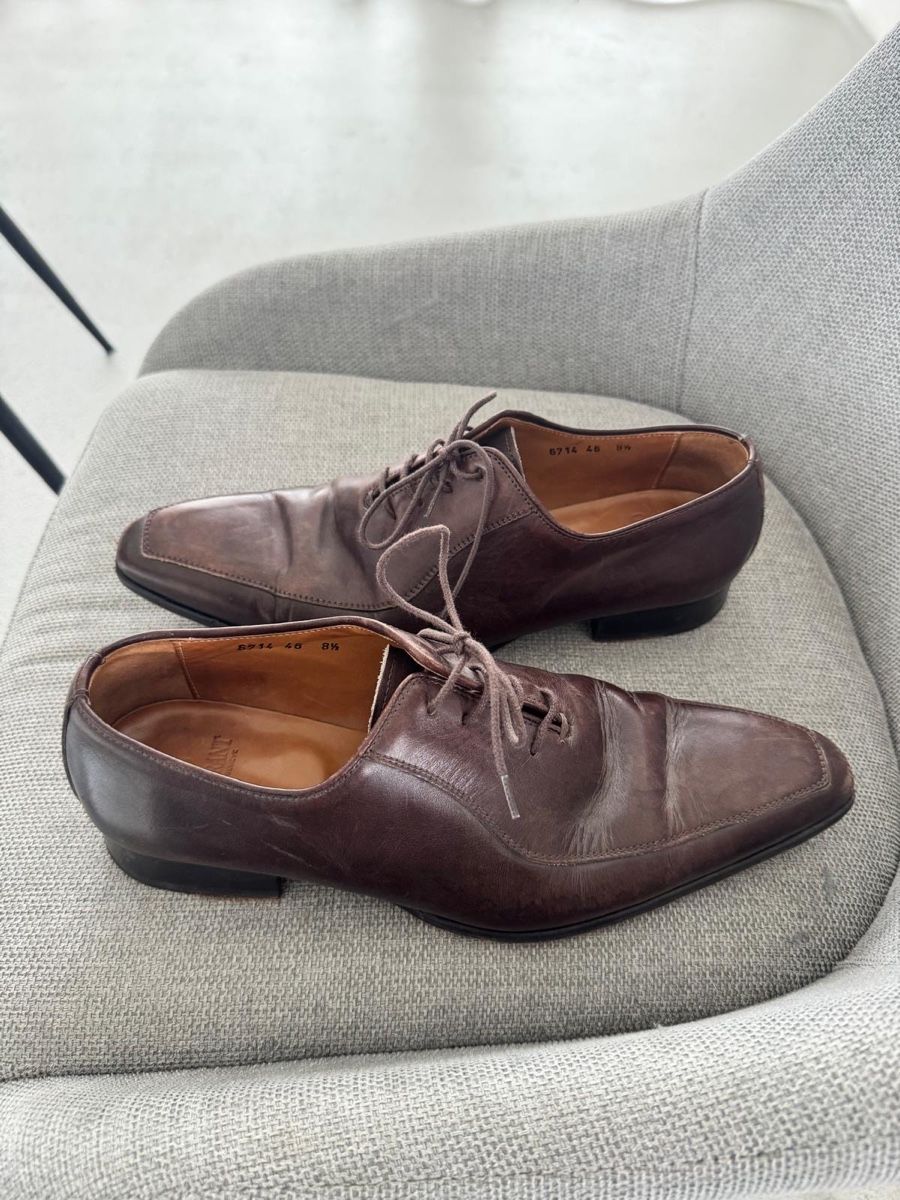 Scarpe da uomo: Chaussure en cuir taille 44,5 – Usato da Bulle venduto da Marjory 2