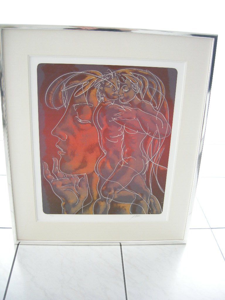 Grafica & Litografie: Hans Erni Original-Lithographie – Usato da Fulenbach venduto da Efteli