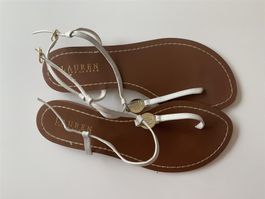 RALPH LAUREN Sandalen Zehentrenner 40 NW
