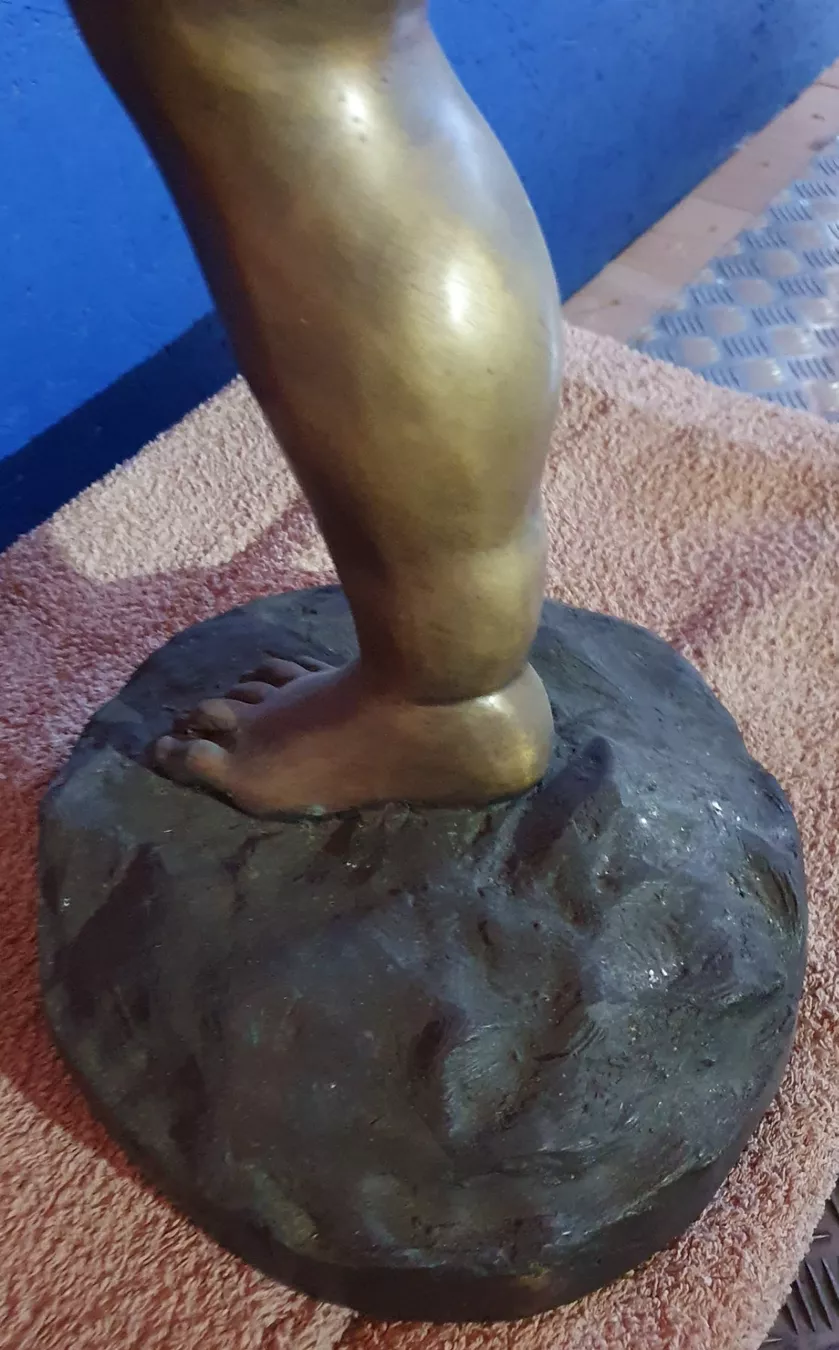 Statuette: Engel in Bronze 65cm – Usato da Muri AG venduto da Edlerweiss 5