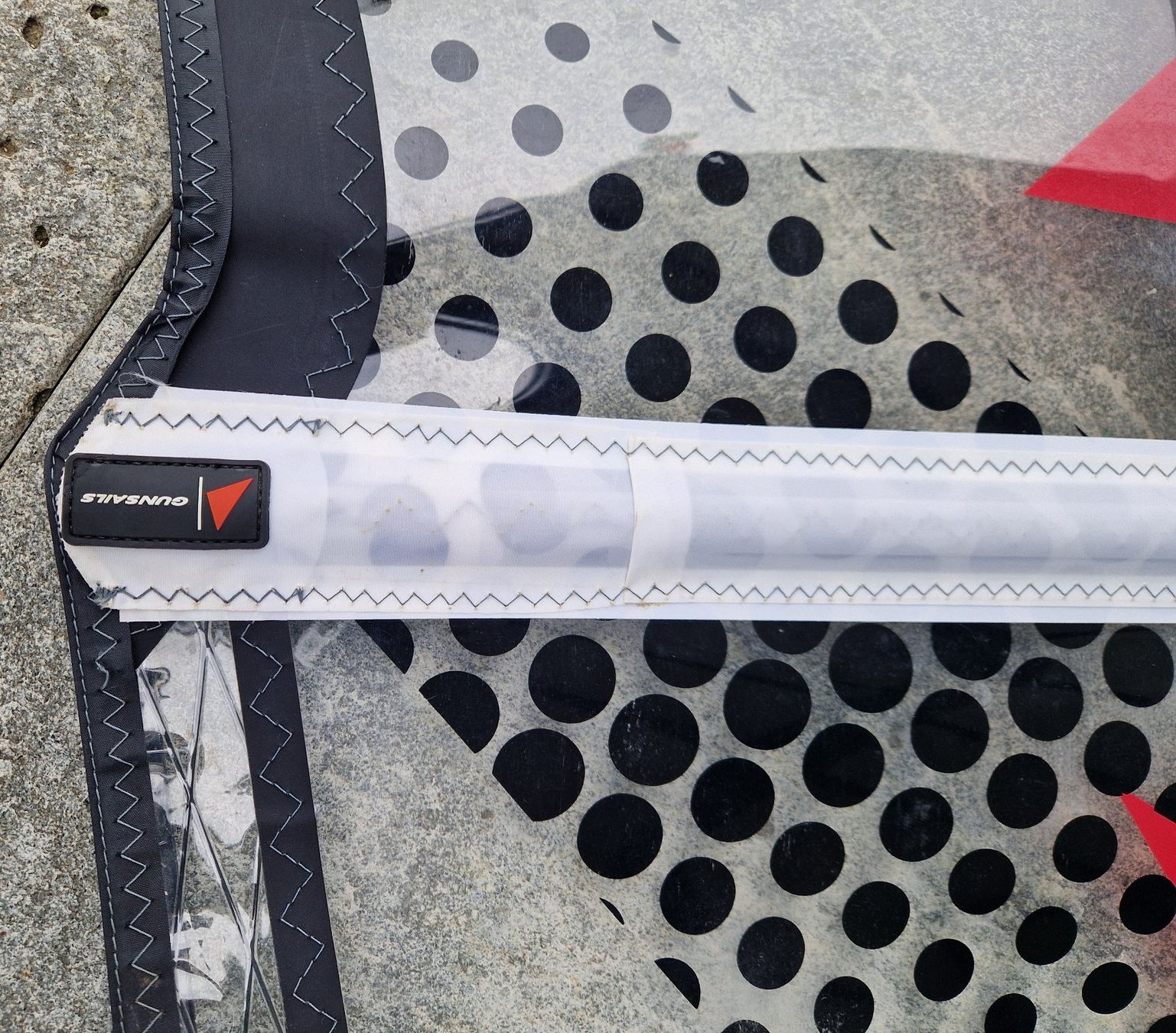 Surfen: Windsurf-Segel GunSails 6.4 "Future" mit Mast u.Verlängerung – Gebraucht aus Seengen von Baesu74 5